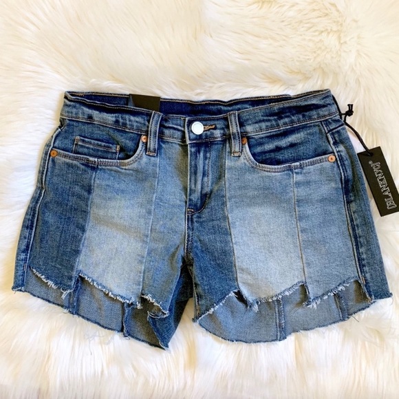 blank nyc dress down party cutoff denim shorts